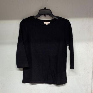 Stylish Black Long Sleeve Top
